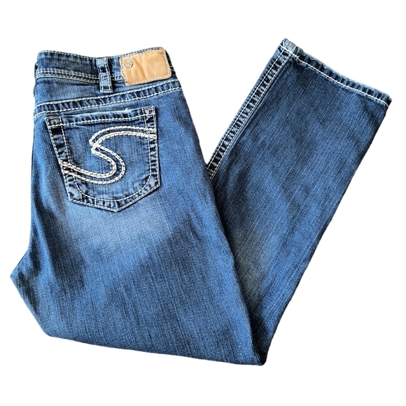 Silver Jeans Denim - Silver Natsuki Capri Size 32